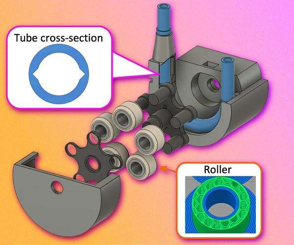 Researchers 3D print a miniature vacuum pump