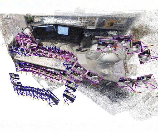 Teaching robots to map large environments