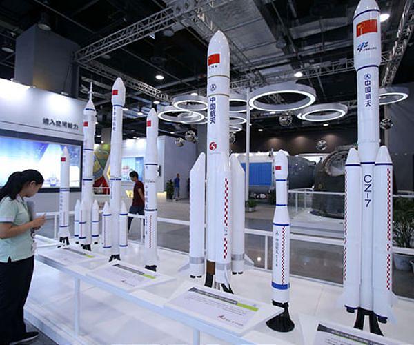 China's new carrier rocket available for public view