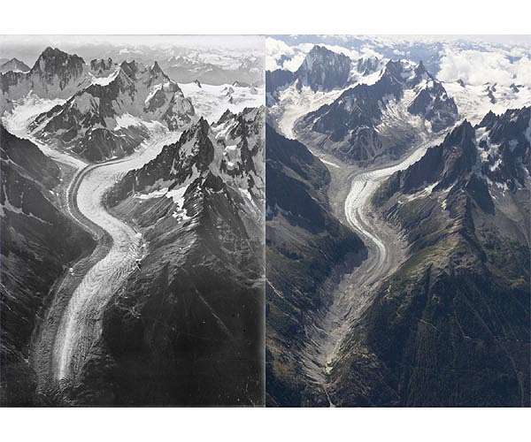 Mont Blanc shrinks by over two metres in two years