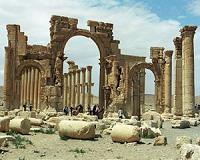 Russia says air force hit Palmyra region in Syria