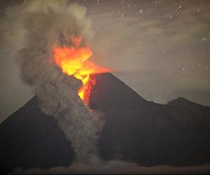 Russian missing on Indonesian volcano
