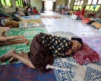 Anxious wait for feared volcano eruption in Indonesia