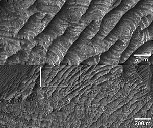 Geologists discover new class of landform - on Mars