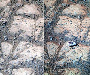 Mars 'jelly doughnut' rock intrigues scientists
