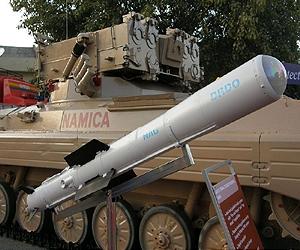 India test-fires Nag anti-tank missiles