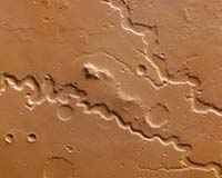 Mars Express Views Nanedi Valles