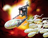 Chemists Create Two-Armed Nanorobotic Device