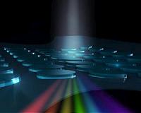 Stretchable nano-devices towards smart contact lenses