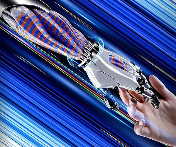 Nanostructured fibers can impersonate human muscles