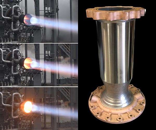 NASA additively manufactured rocket engine passes cold spray, hot fire tests
