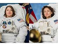 NASA's Meir, Koch prepare to make history in first all-female spacewalk