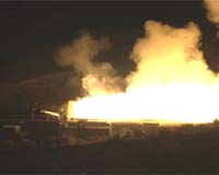 ATK Conducts Successful Night Test Of Space Shuttle Reusable Solid Rocket Motor