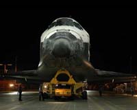 Discovery Rolls Toward Launch