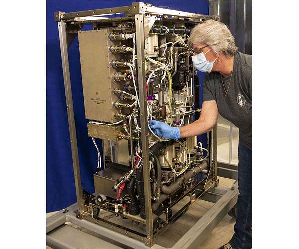 Marshall ships air filtration hardware to Wallops for ISS