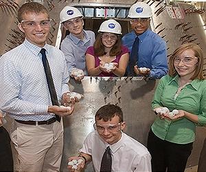 Ping-Pong Balls To Float Crew Capsule Simulator