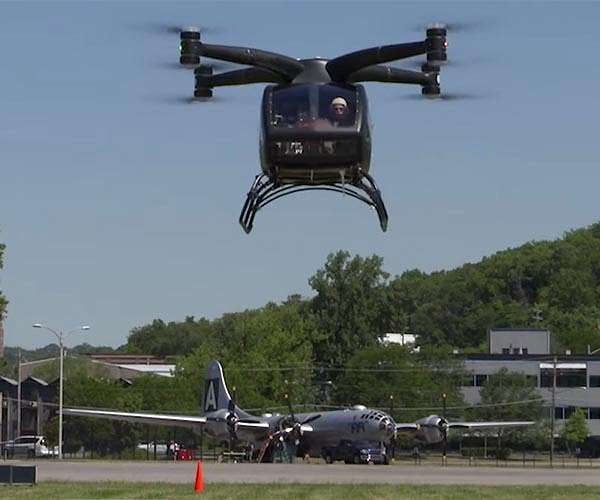 NASA conducts acoustic hover test with Moog SureFly