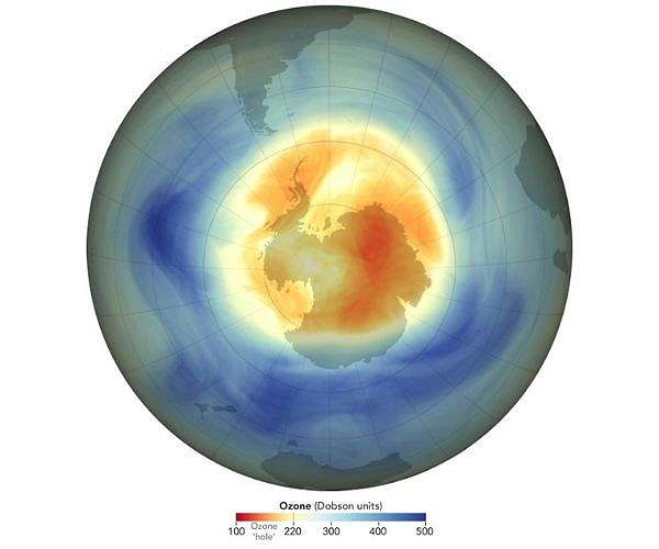 NASA, NOAA Rank 2025 Ozone Hole as 5th Smallest Since 1992