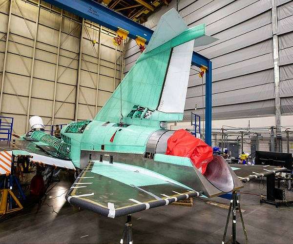 X-59 gets its tail in Quesst for super quiet super fast planes