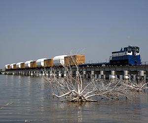 NASA Railroad Keeps Shuttle's Boosters on Right Track