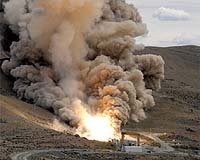 ATK Conducts Successful Test Firing Of Space Shuttle Reusable Solid Rocket Motor