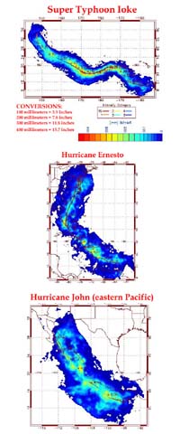 NASA's TRMM Satellite Tracks 2006 Hurricane Rainfall