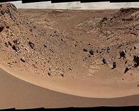Through the Gap: Curiosity Mars Rover Crosses Dune