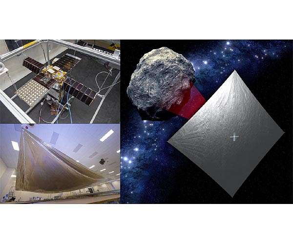 NASA Solar Sail Mission to Chase Tiny Asteroid After Artemis I Launch
