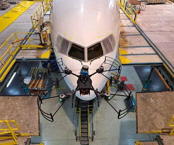 NASA backed small business revolutionizes aircraft inspections with drones