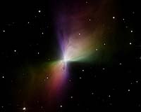 Hubble Catches Scattered Light From The Boomerang Nebula