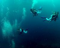 Underwater return for Andreas and Thomas