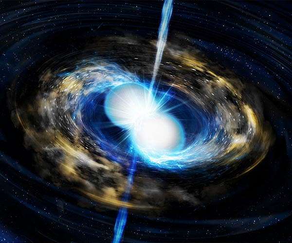 Colliding neutron stars provide a new way to measure the expansion of the Universe
