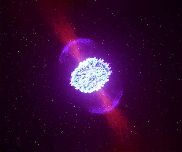 Unusual gamma-ray burst reveals previously undetected hybrid neutron-star merger event