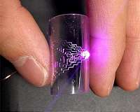 Metal printing offers low-cost way to make flexible, stretchable electronics