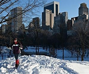 Wheels spin in US winter wonderland