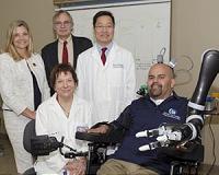 Clinical trial shows intuitive control of robotic arm using thought
