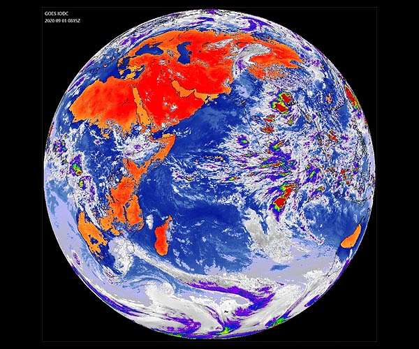 USSF and NOAA begin joint operations of infrared weather satellite