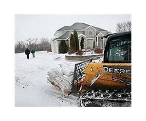 Massive winter storm blankets central US