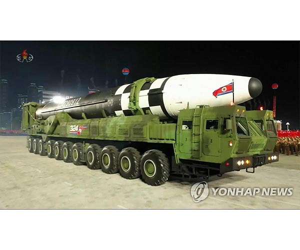 North Korea's untested ICBM gets paraded