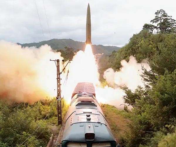 North Korea fired railway-borne missiles in third test this year
