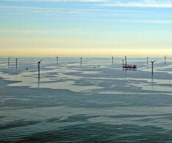 German emissions cuts slow, North Sea has warmest year on record