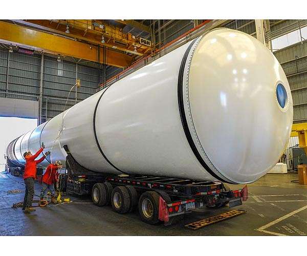 Northrop Grumman and NASA donate Shuttle boosters to California Science Center