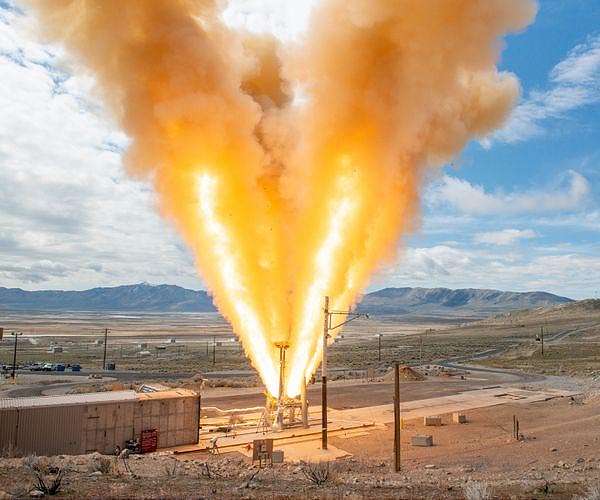 Full-scale static test concludes qualification testing for Orion spacecraft abort motor