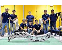 NTU Singapore scientists develop smart technology for synchronized 3D printing of concrete