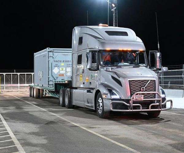 Commercial advanced nuclear fuel arrives in Idaho for testing