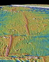 Shape Of Ocean Mountain Ranges Turn An Old Idea Upside Down