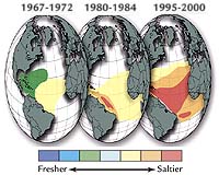 New Study Reports Large-scale Salinity Changes in the Oceans
