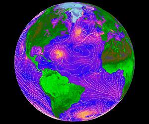 Watching Earth's Winds, On a Shoestring