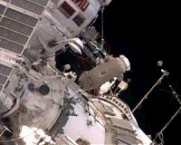ISS Spacewalkers Deploy Nanosatellite, Install and Retrieve Science