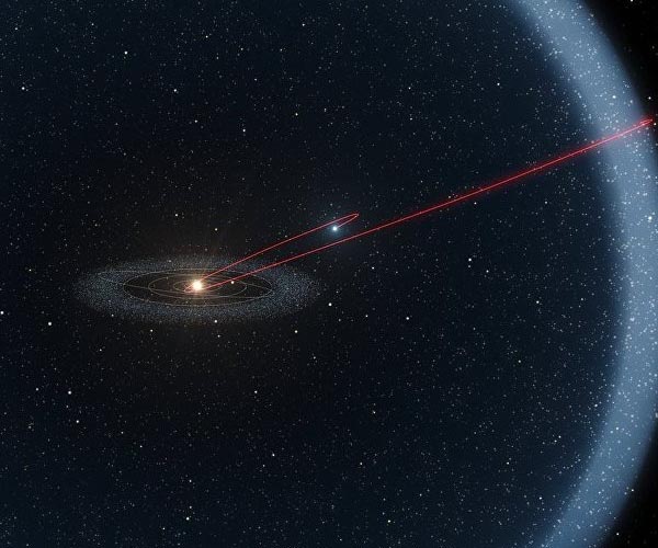 Oort cloud resembles a galaxy, new study finds